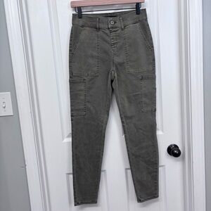 Olive Utility Cargo Pants | Stitch Star S